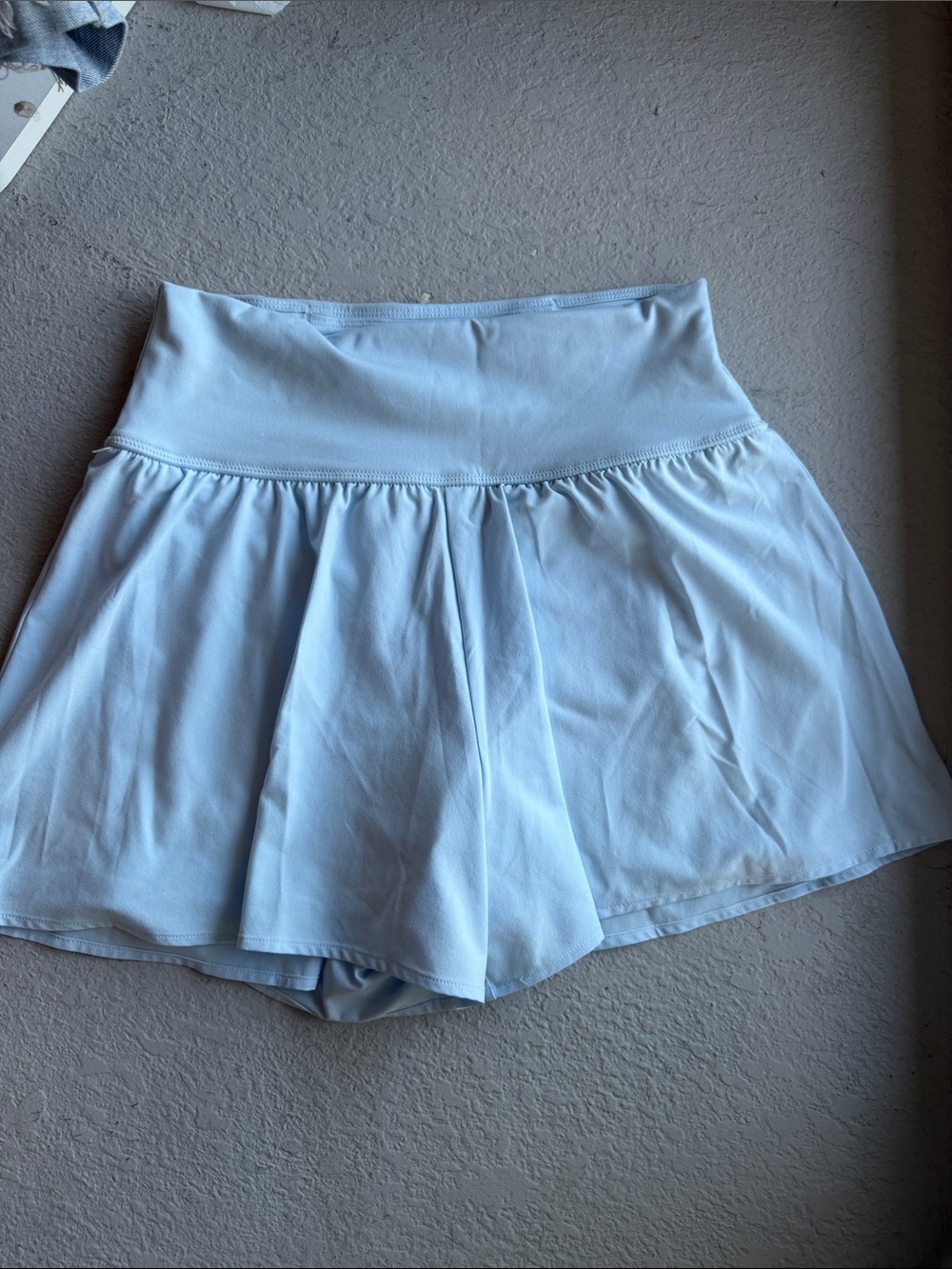 all in motion Pale Blue Athletic Skort with Wide Waistband